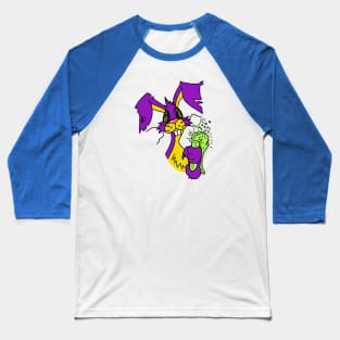 Mad Science Rabbit Baseball T-Shirt